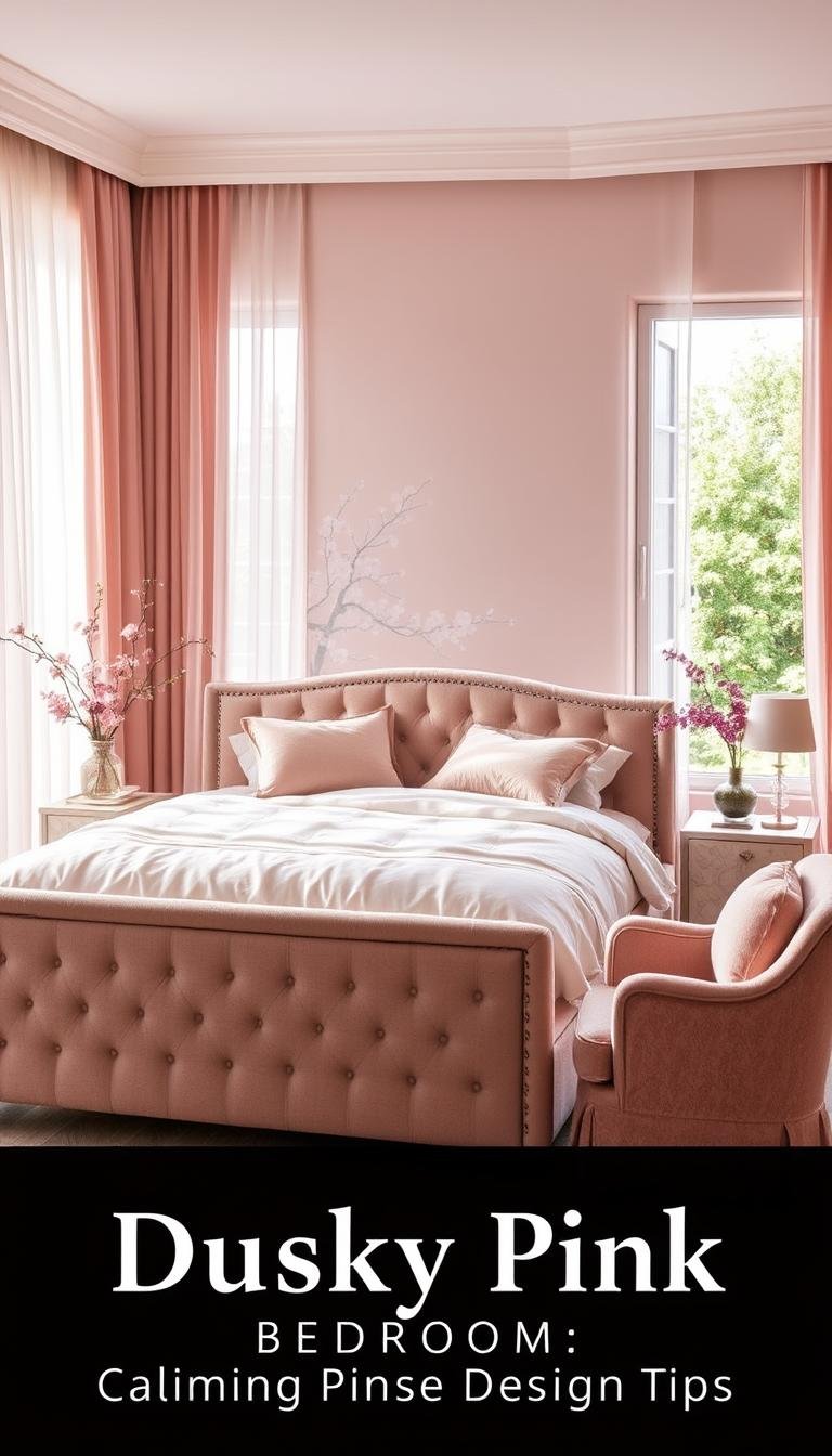Dusky Pink Bedroom: Calming & Stylish Design Tips