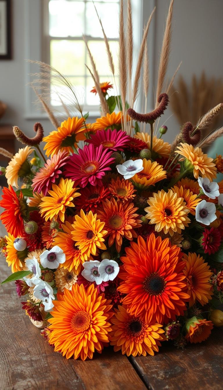 Fall Home Decor Flowers