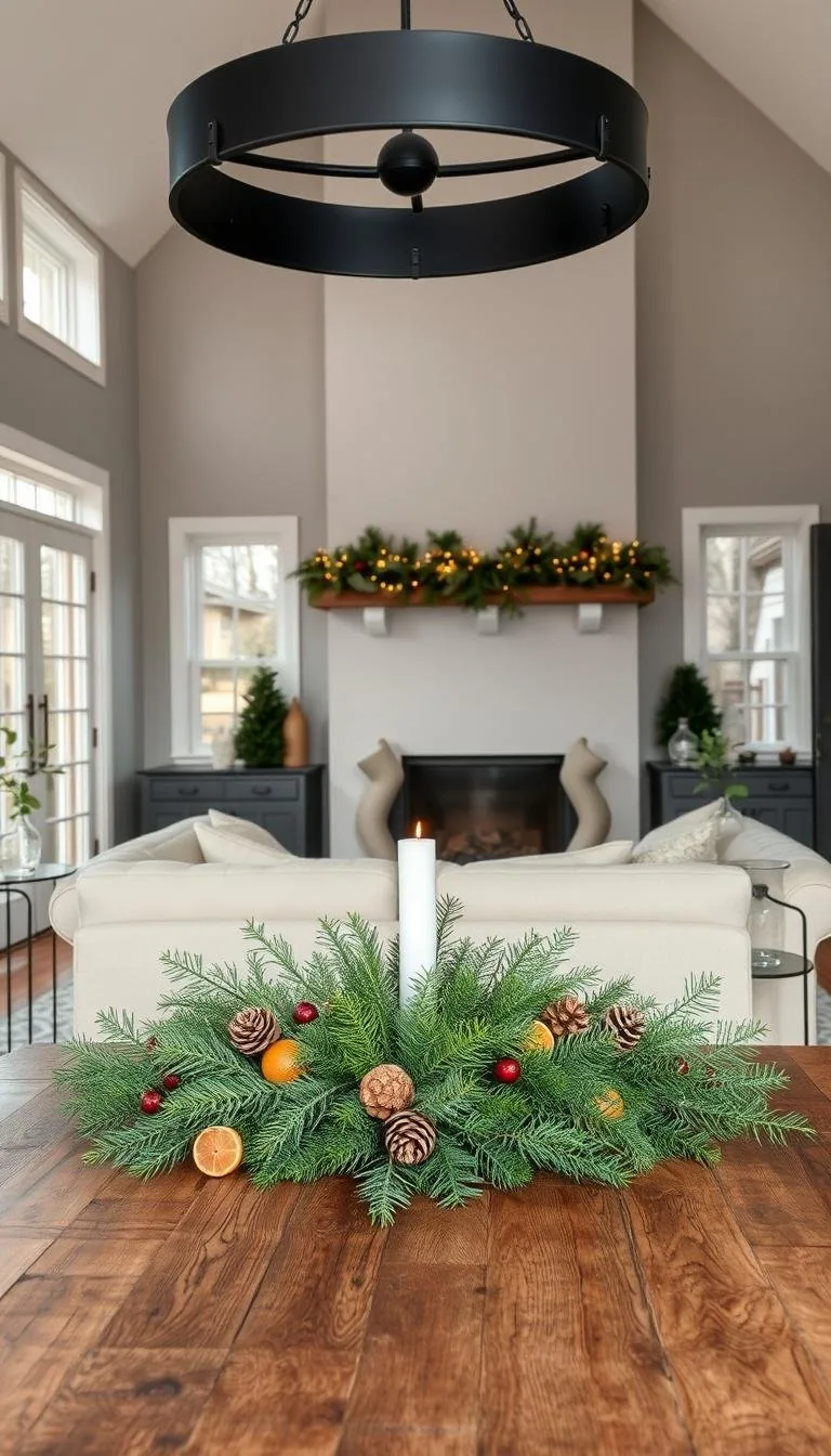 Farmhouse Christmas Decor Ideas with a Modern Twist