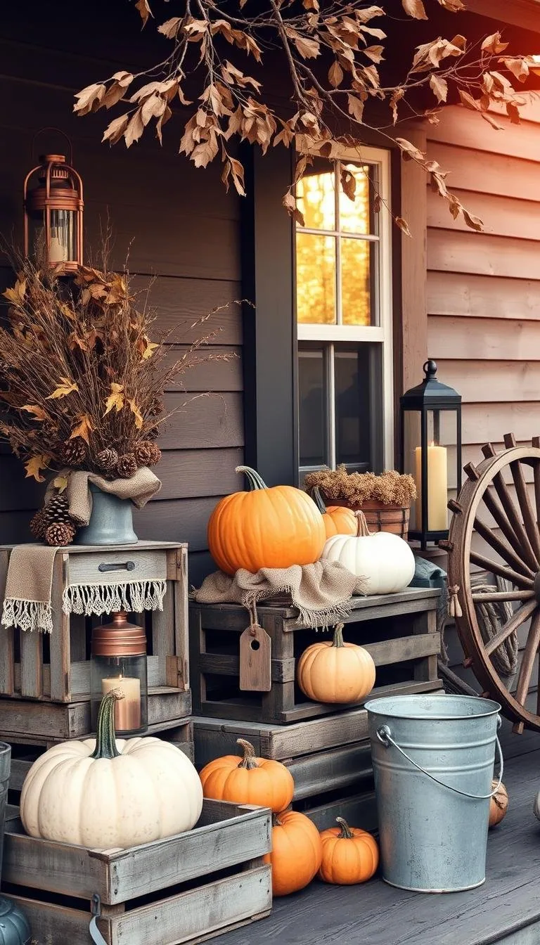 Farmhouse-Style Halloween Decor That Feels Chic