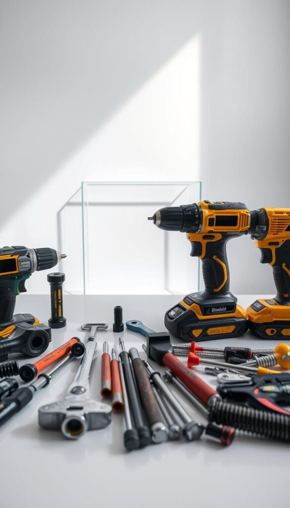 glass floating cabinets installation tools