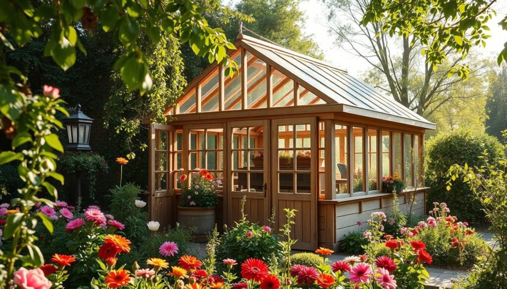 greenhouse sheds
