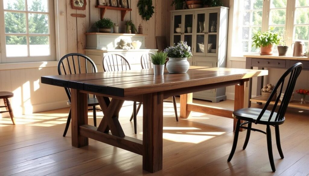 handcrafted farmhouse table handcrafted farmhouse table