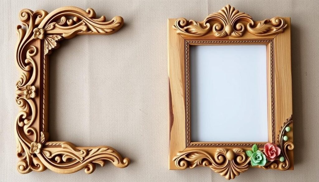 handmade wooden frame designs
