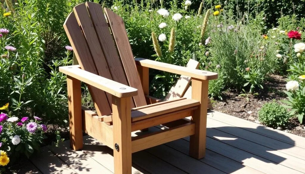 homemade pallet Adirondack chair homemade pallet Adirondack chair