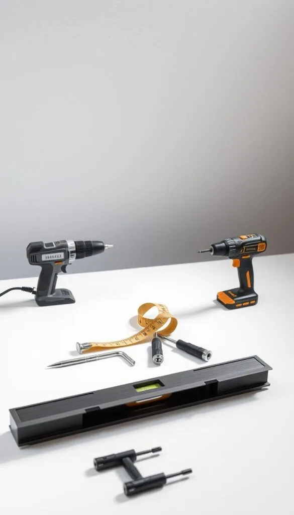 installation tools for minimalist wall-mounted cabinets