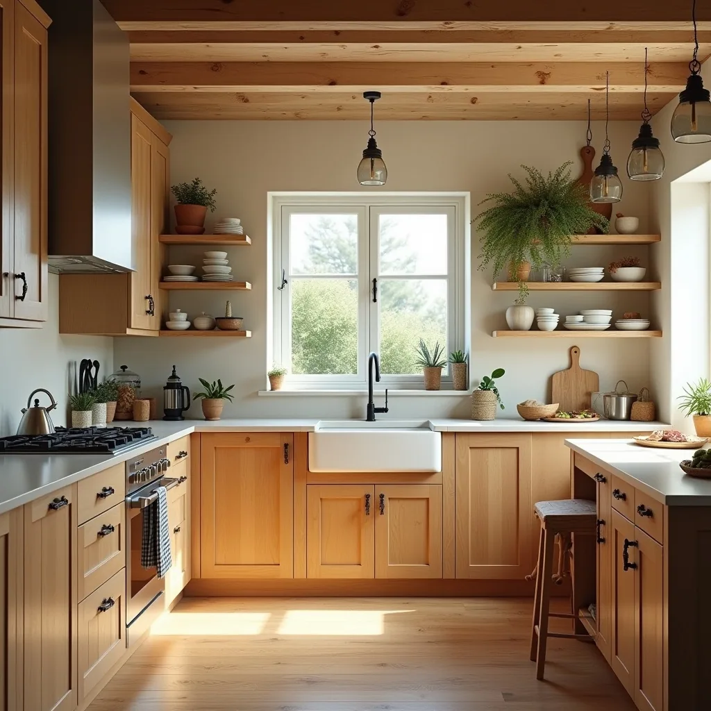 15 Kitchen Backsplash Ideas for Wood Cabinets