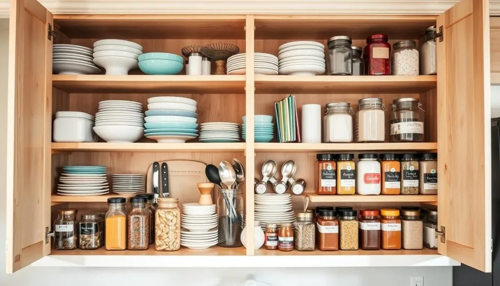 kitchen cabinet storage