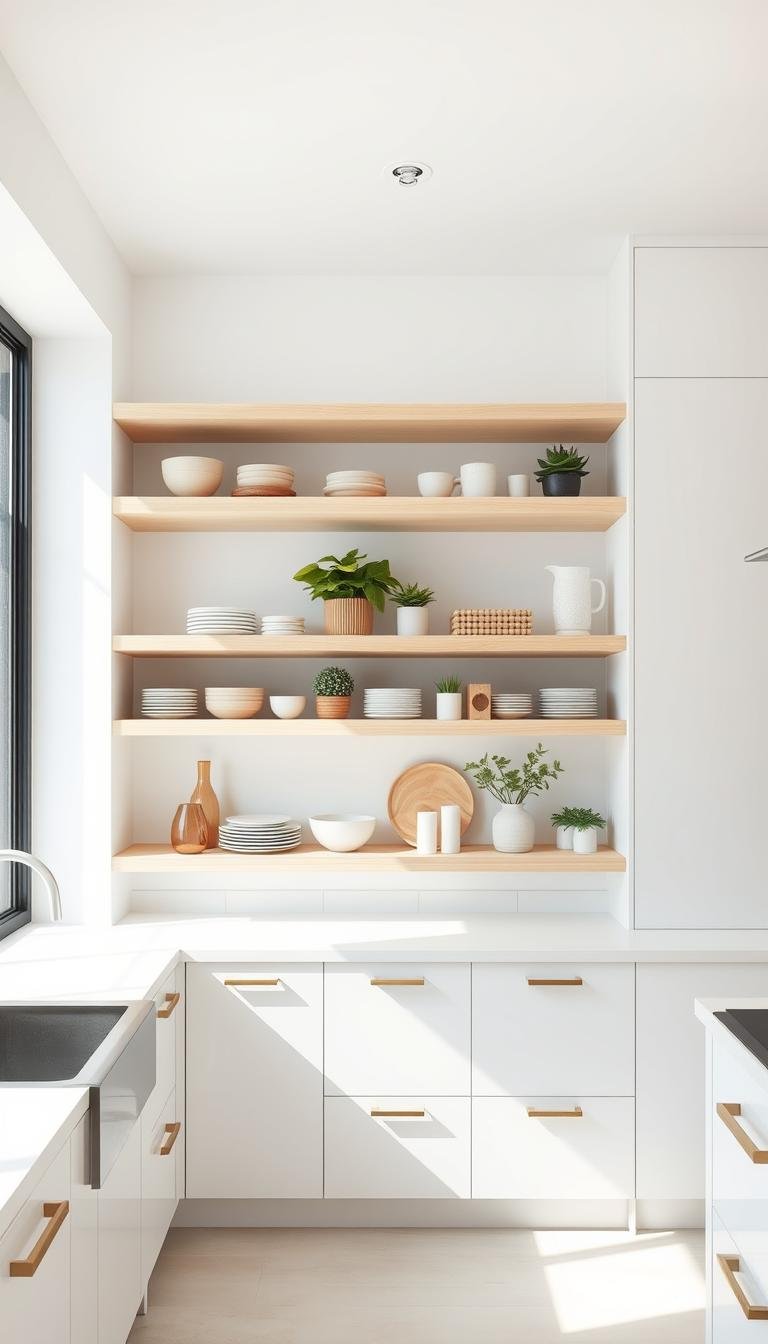 Elevate Your Kitchen Decor With Open Shelving