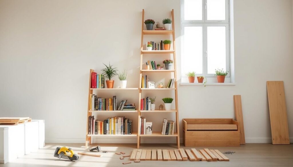 ladder shelf tutorial ladder shelf tutorial