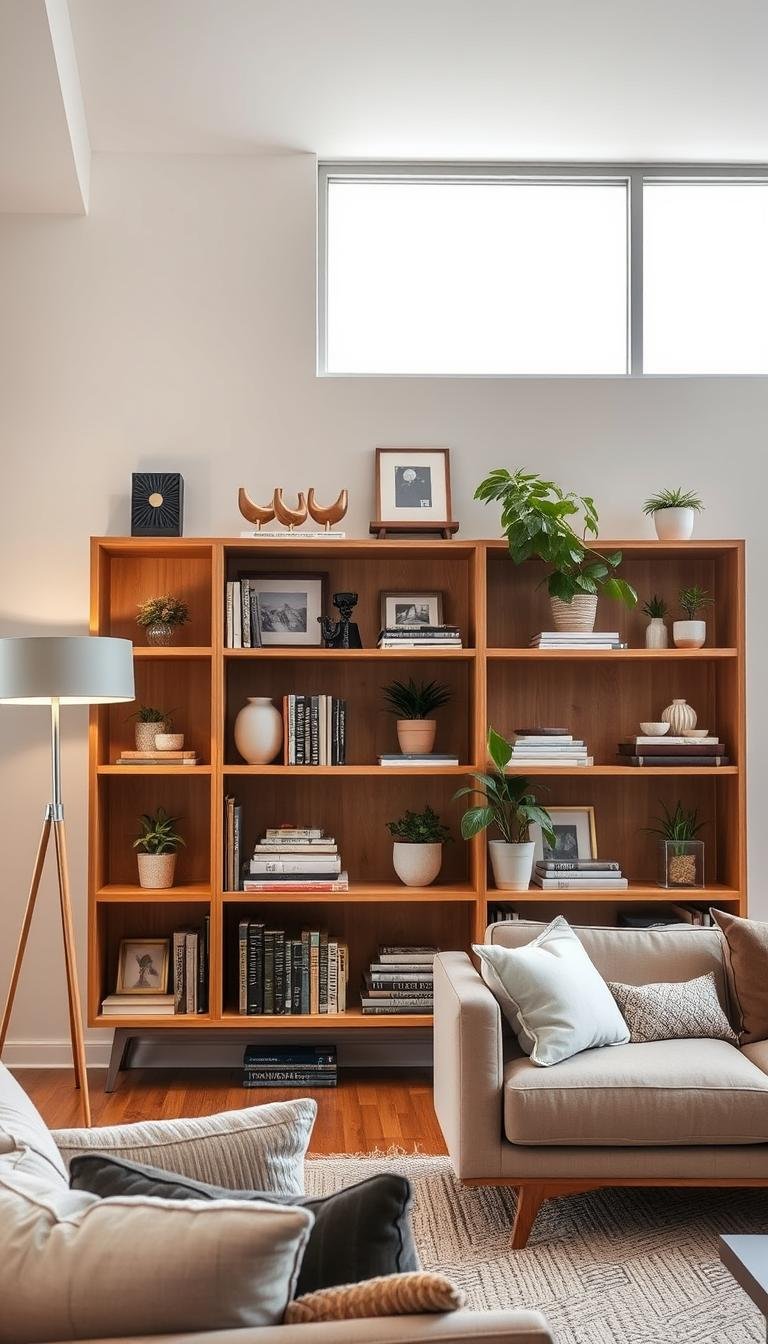 Elevate Your Living Room with Open Shelving Ideas