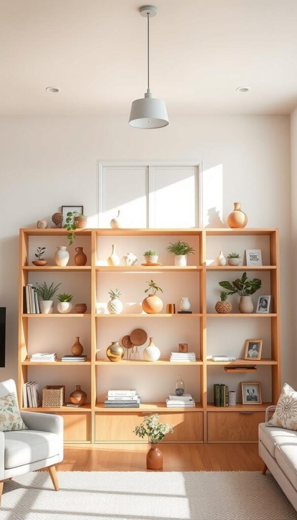 living room shelving ideas