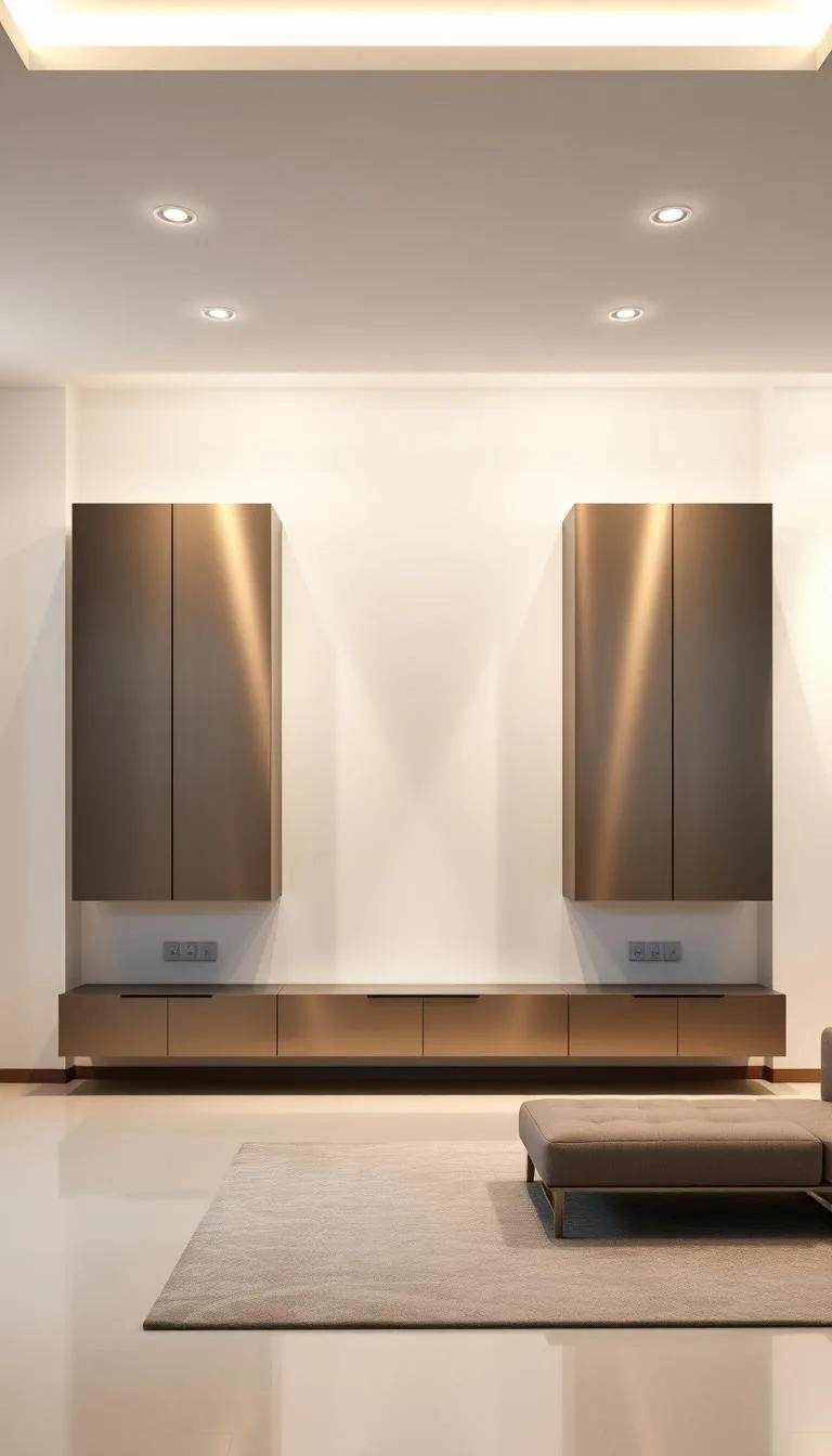 Sleek & Sturdy: Metal Floating Cabinets for Modern Homes