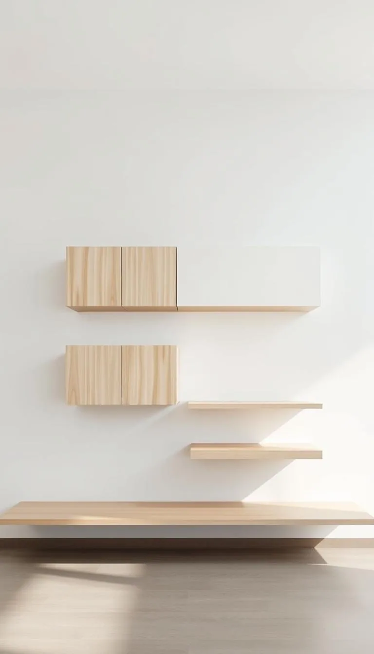 Transform Your Home with Minimalist Floating Cabinets