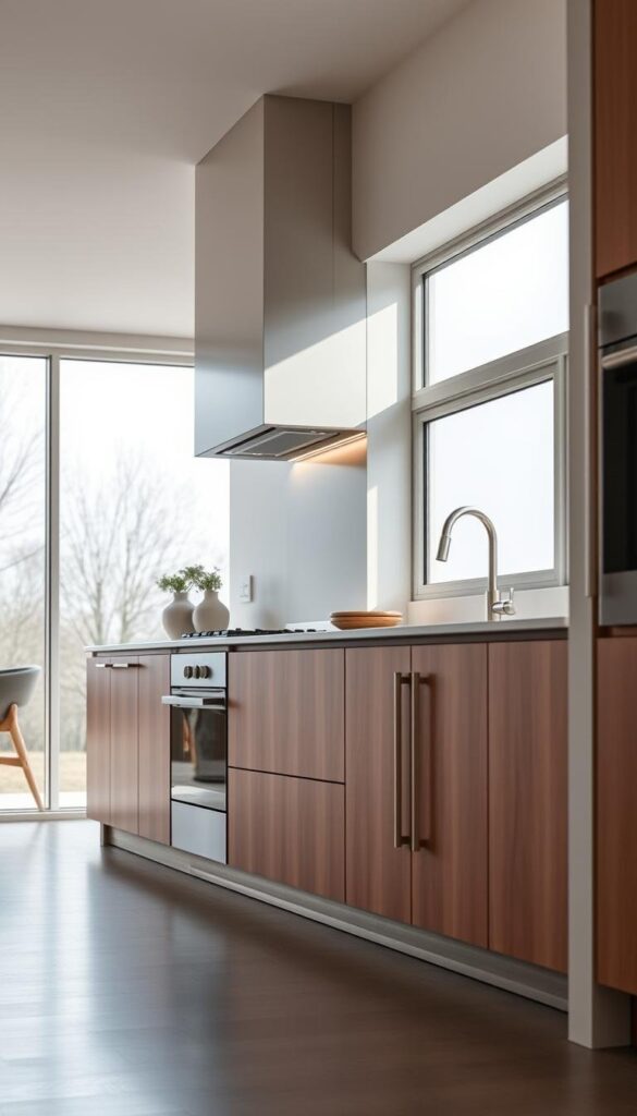 minimalist kitchen cabinets