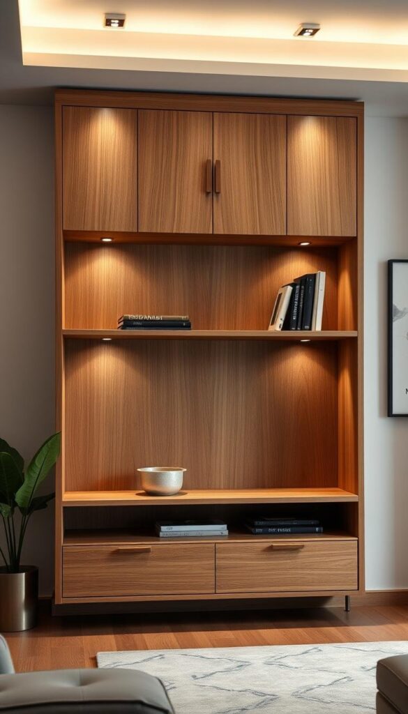 modern wood cabinets design