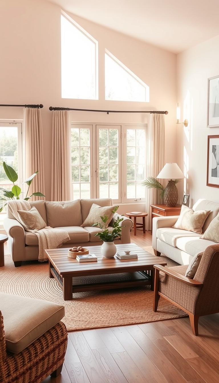 Neutral Living Room Color Palettes That Feel Timeless