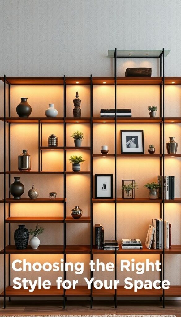 open shelving design options