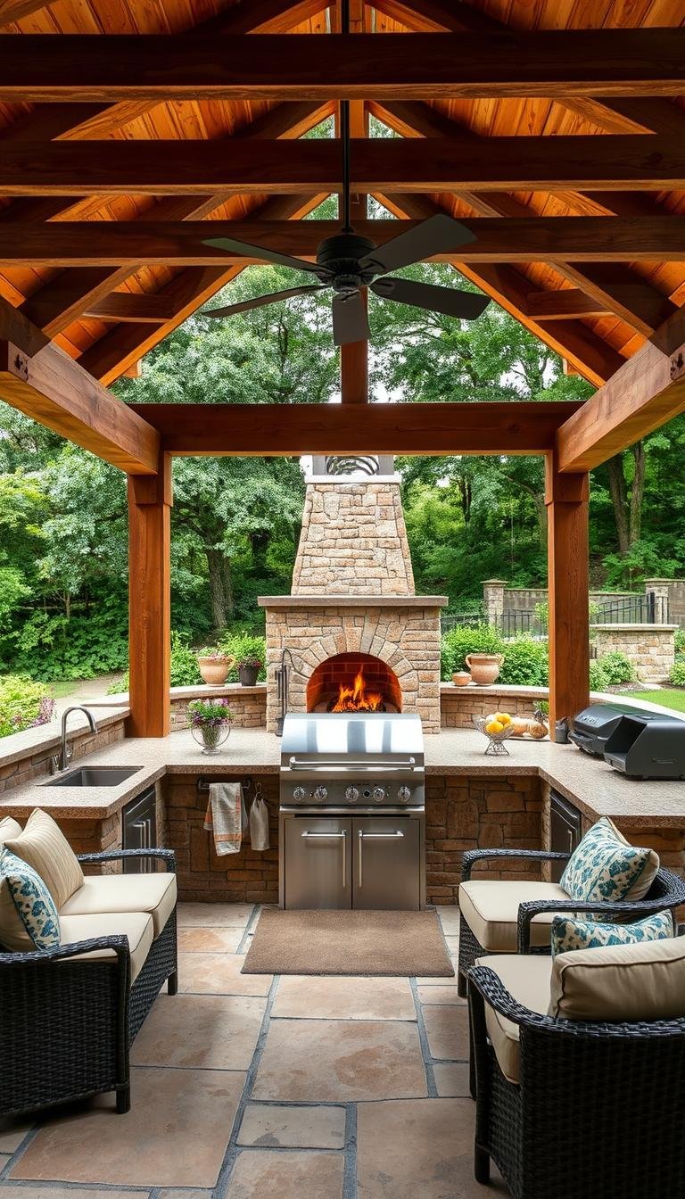 25 Beautiful Outdoor Kitchen Ideas for Cooking & Entertaining Outside