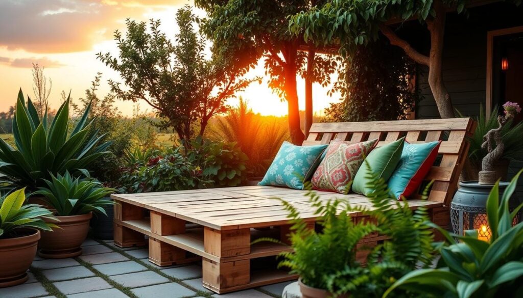 outdoor pallet furniture