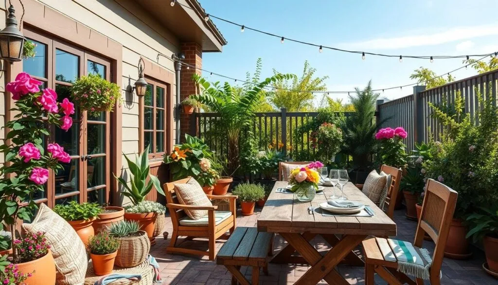 outdoor spring home accents