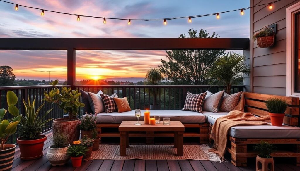pallet furniture for balconies