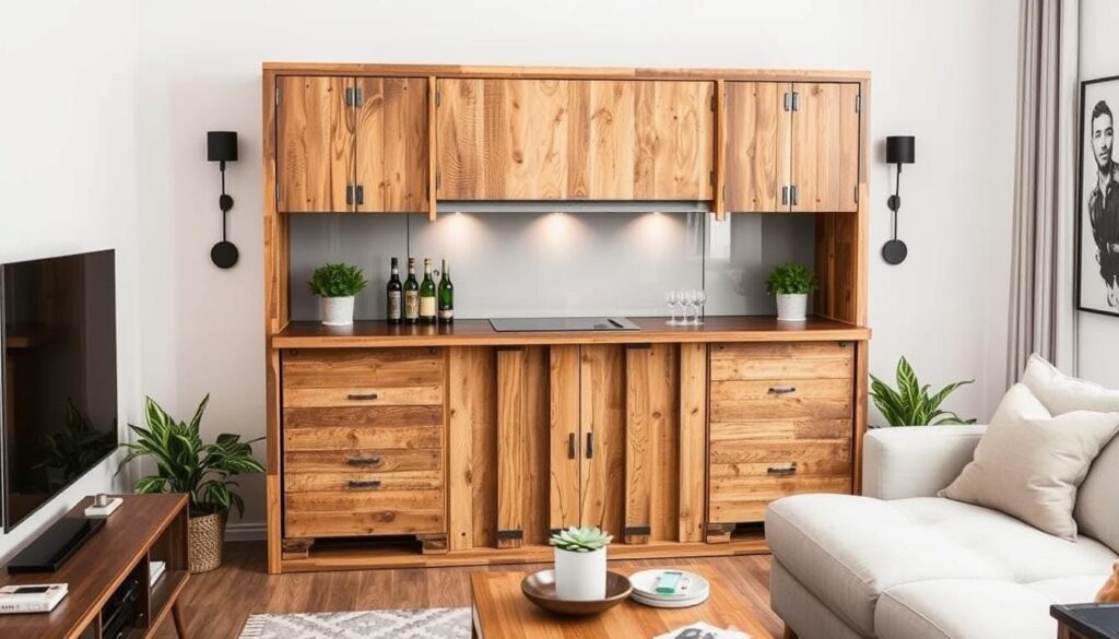 pallet furniture small spaces