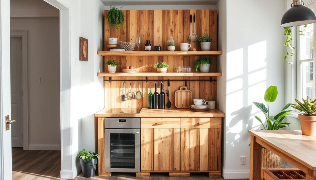 pallet kitchen corner units