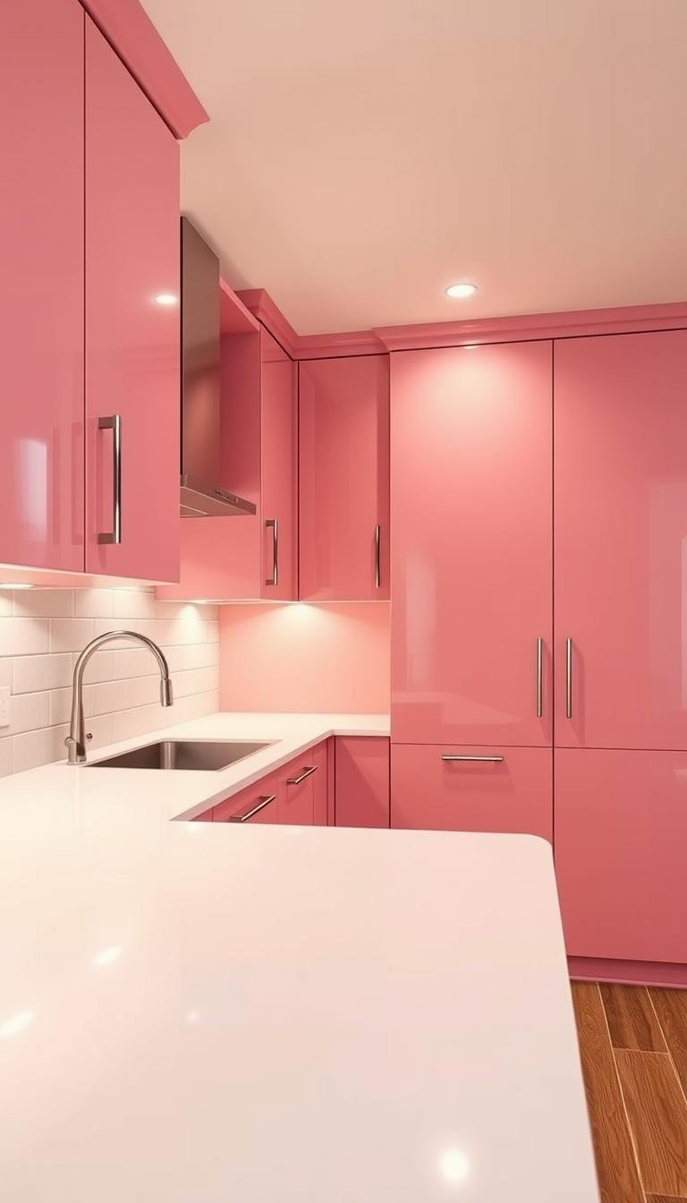 Pink Kitchen Cabinets: Elevate Your Cooking Experience