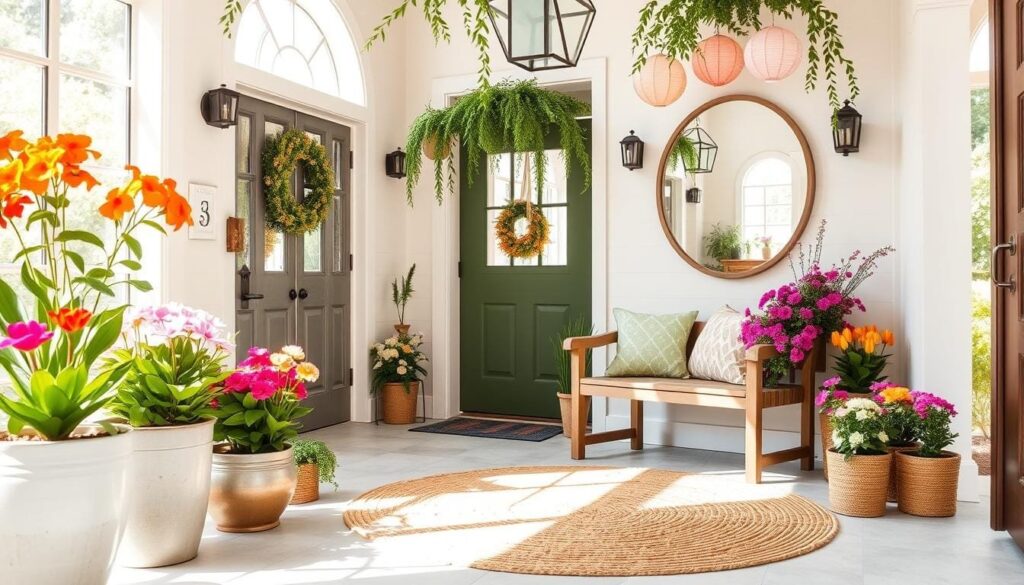 refreshing entryway decor