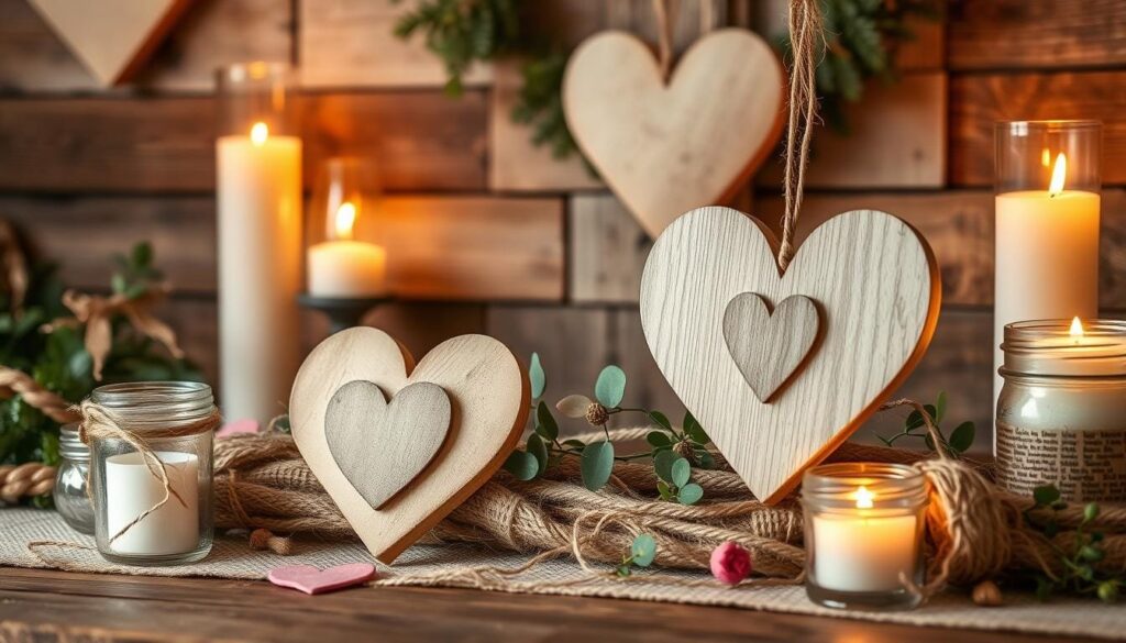 rustic Valentine decorations DIY rustic Valentine decorations DIY