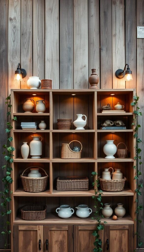 rustic open shelving decor ideas rustic open shelving decor ideas