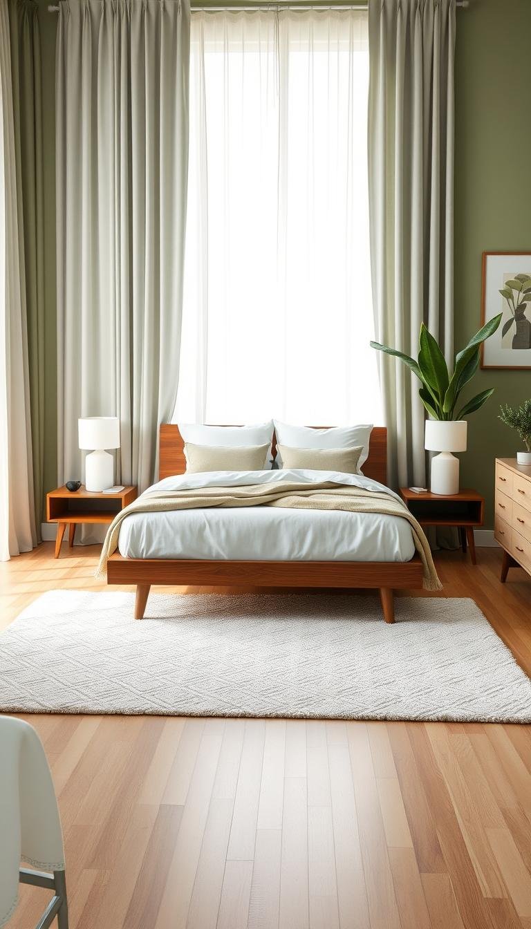 Create a Serene Sage Green Bedroom