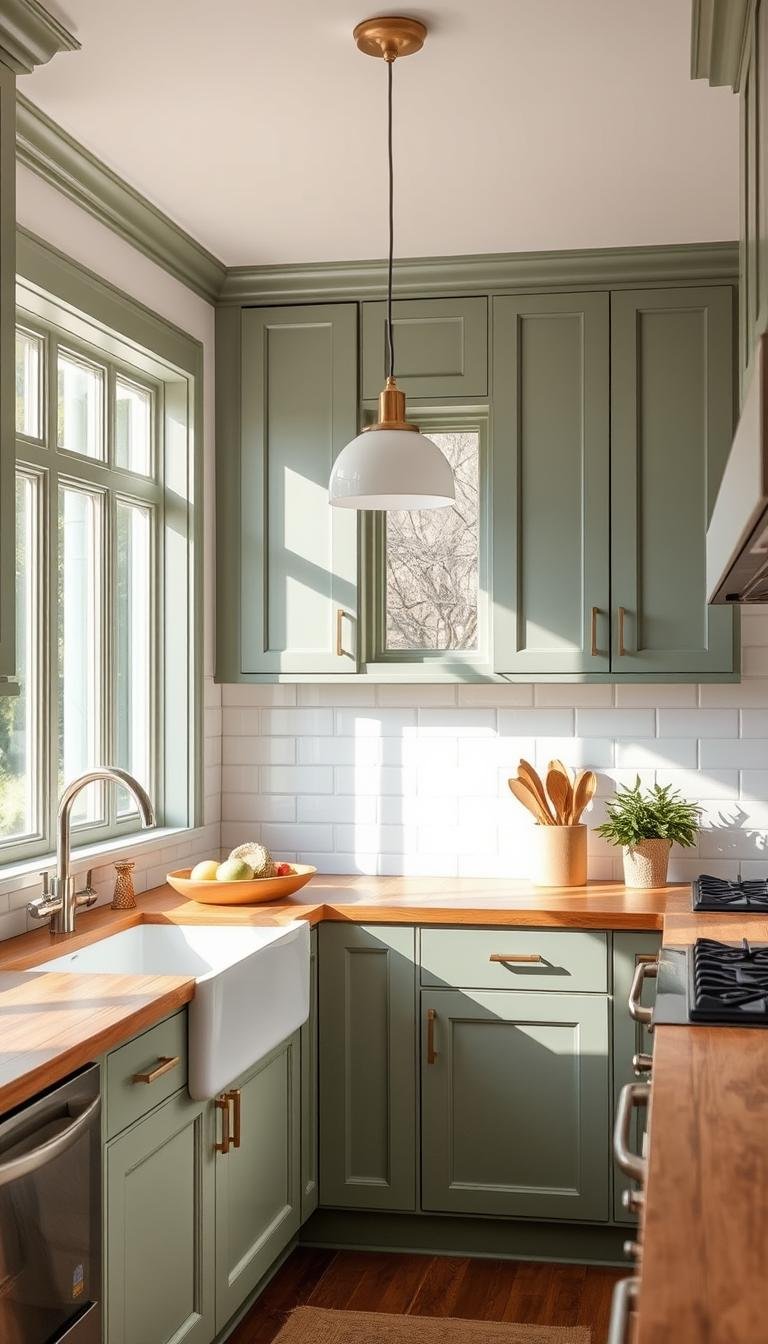 Sage Green Cabinets: Achieving a Serene, Stylish Kitchen