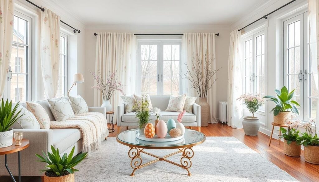 seasonal living room decor