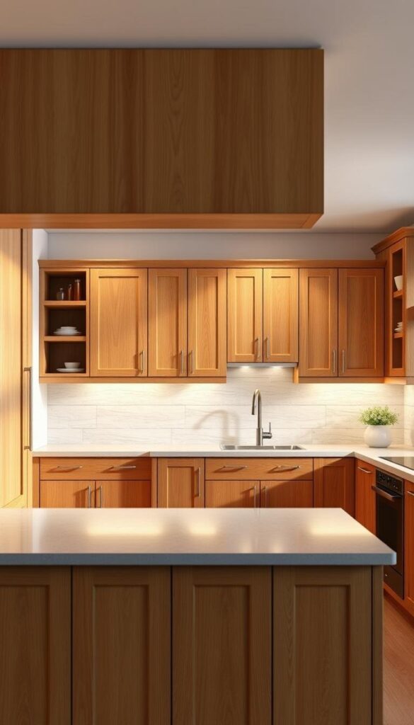solid wood kitchen cabinets