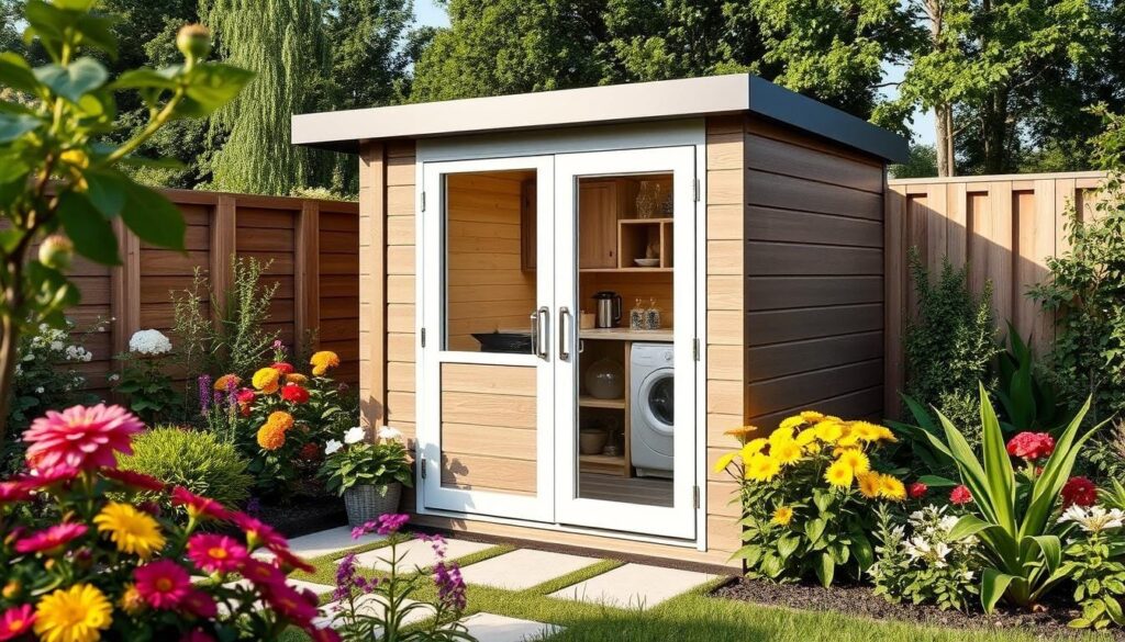 space-efficient sheds