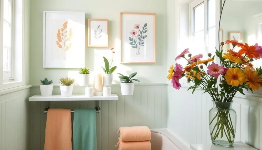spring bathroom decor ideas