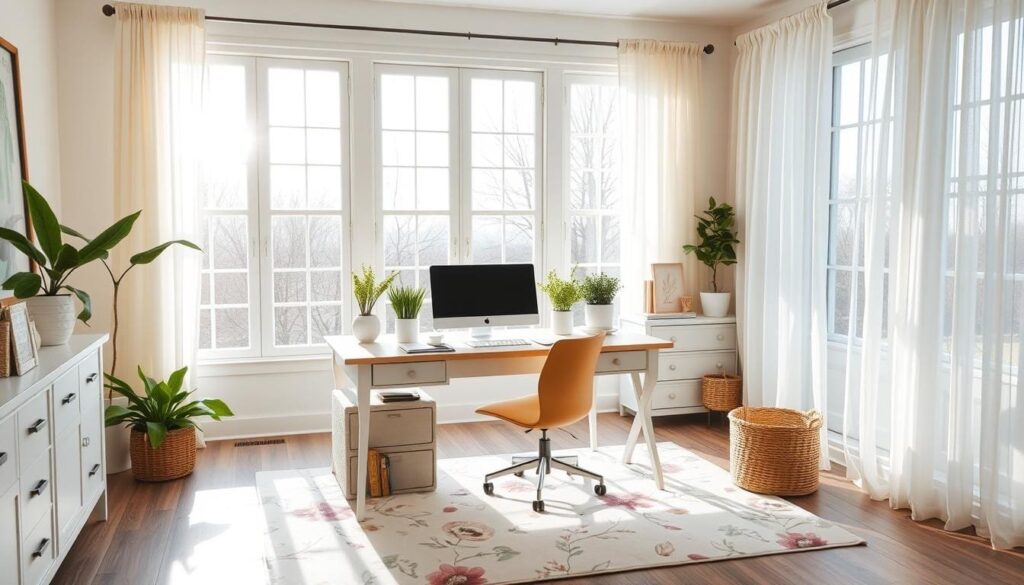 spring decor ideas for home office