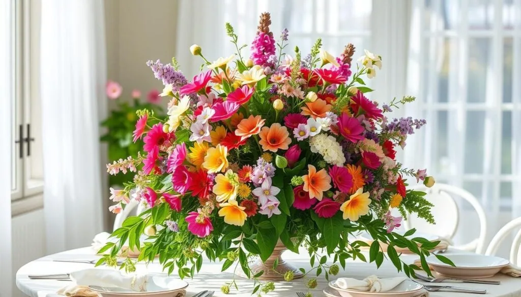 spring floral decor