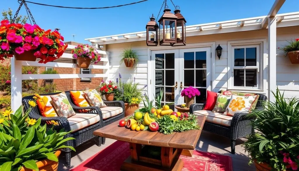 spring home decor exterior
