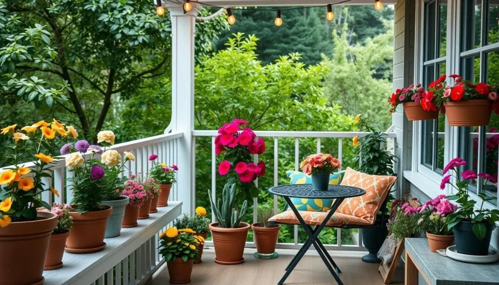 spring outdoor living decor