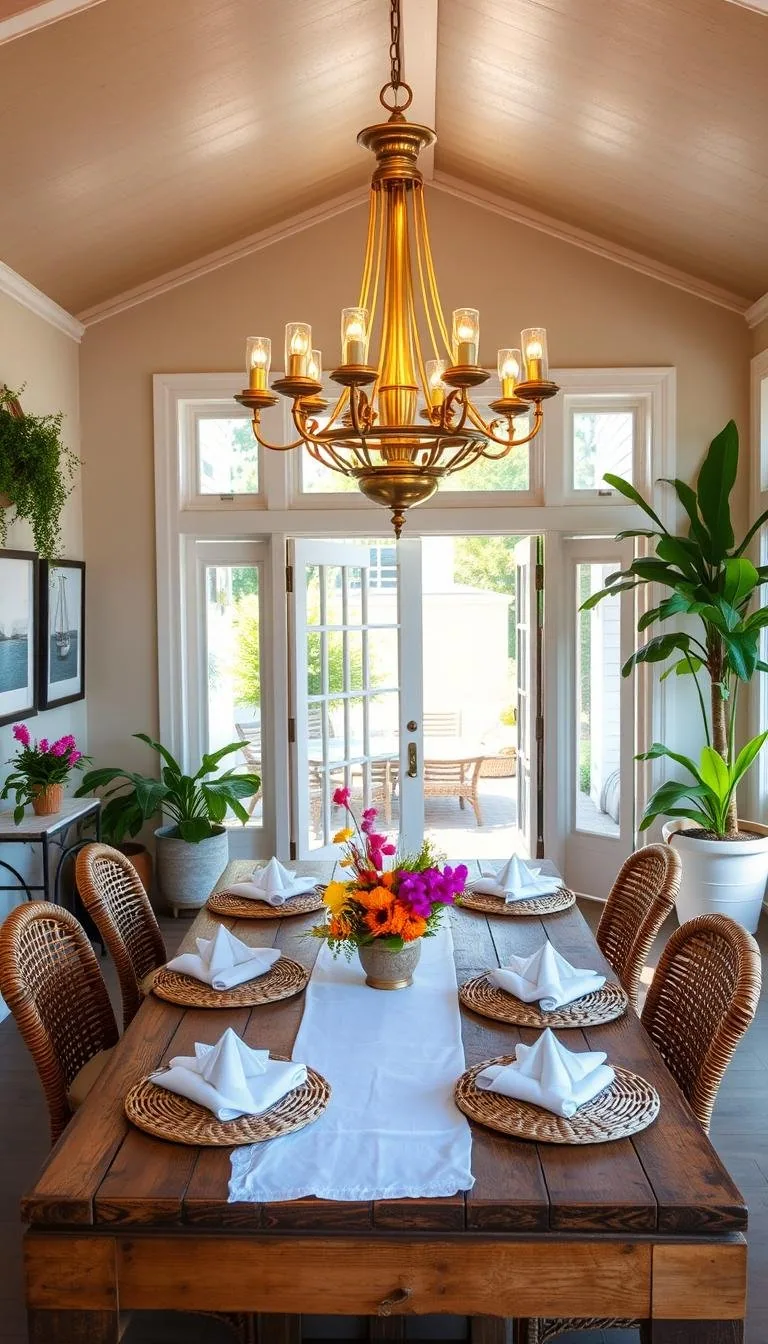 Create a Sun-Kissed Dining Room with These Summer Decor Tips