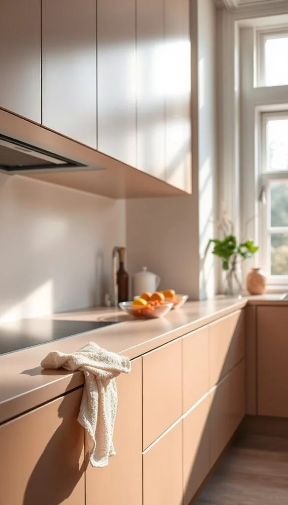 taupe cabinetry maintenance tips