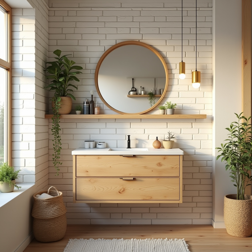15 White and Wood Bathroom Ideas That Always Work