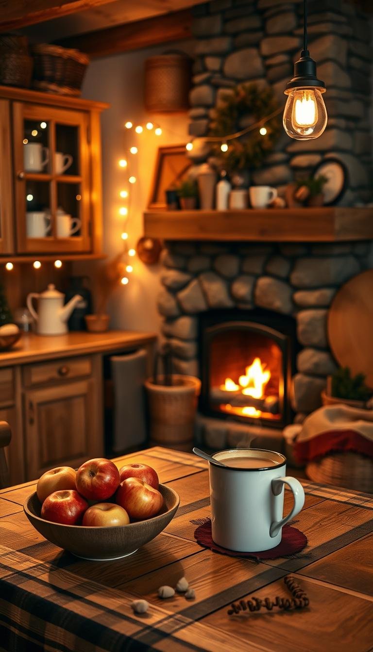 Simple Winter Kitchen Decor for a Warm, Welcoming Vibe