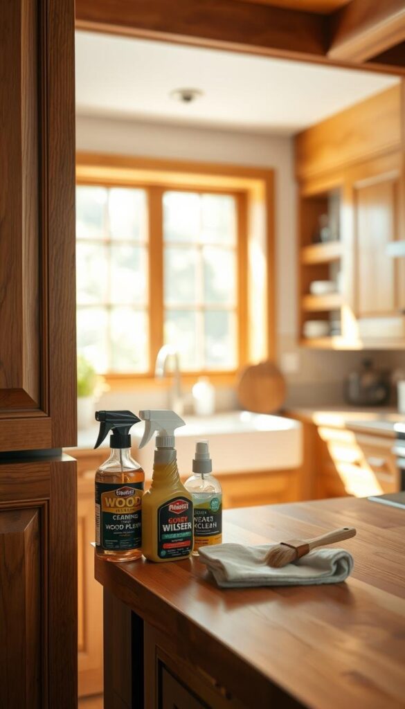 wood kitchen cabinets maintenance tips