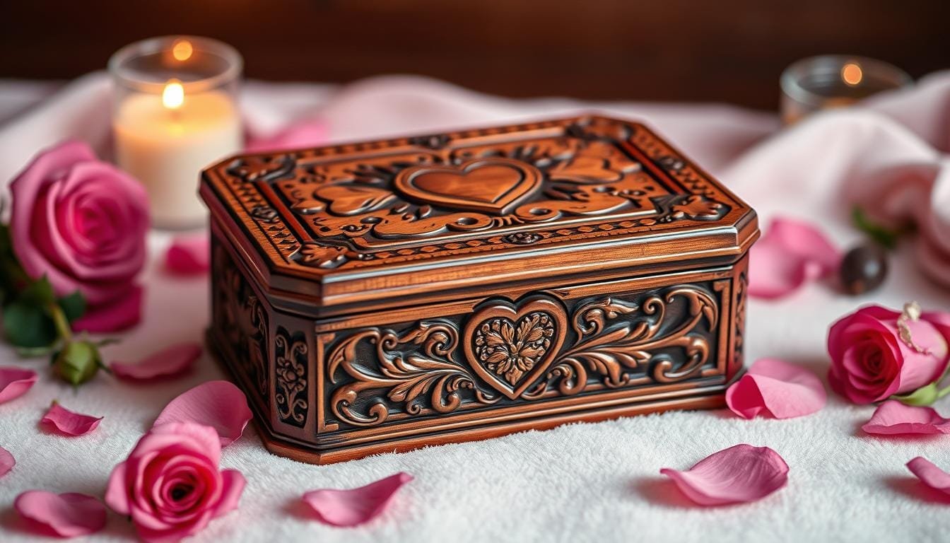 DIY Wooden Jewelry Box for St. Valentine’s Day Gifts