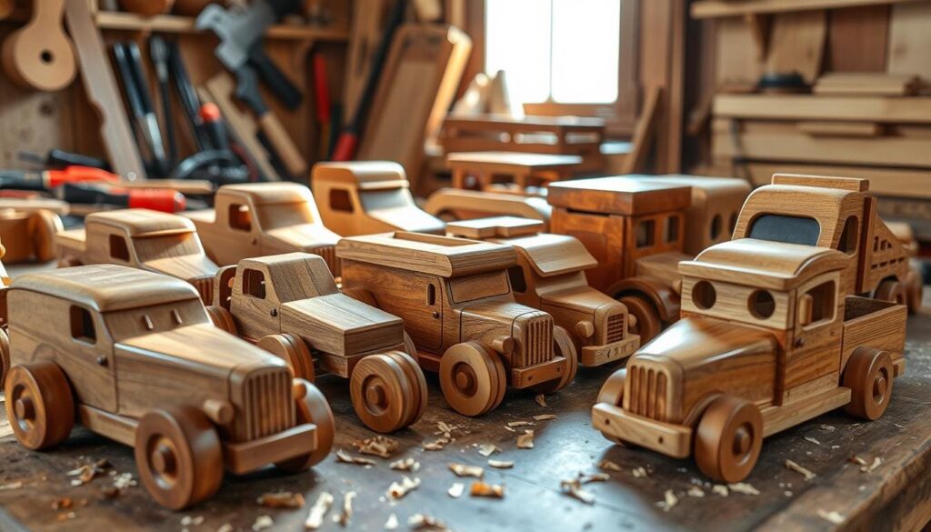 wooden vehicle crafts